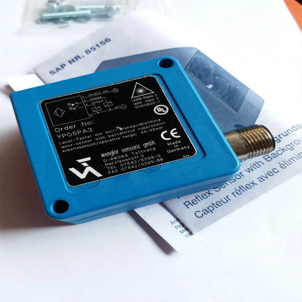 

Wenglor YP05PA3 Proximity switches Sensor switch Switching Transducer Laser Optoelectronics sensor in stock