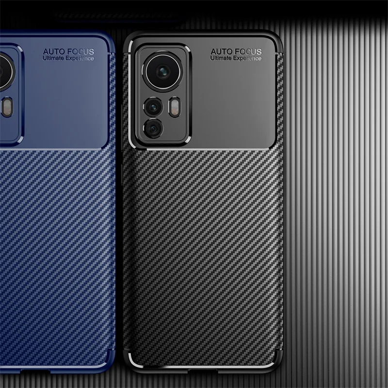 For Cover Xiaomi Mi 12S Case For Mi 12S Capas Armor Black Shells Shockproof Phone Bumper Soft TPU Cover For Xiaomi Mi 12S Fundas