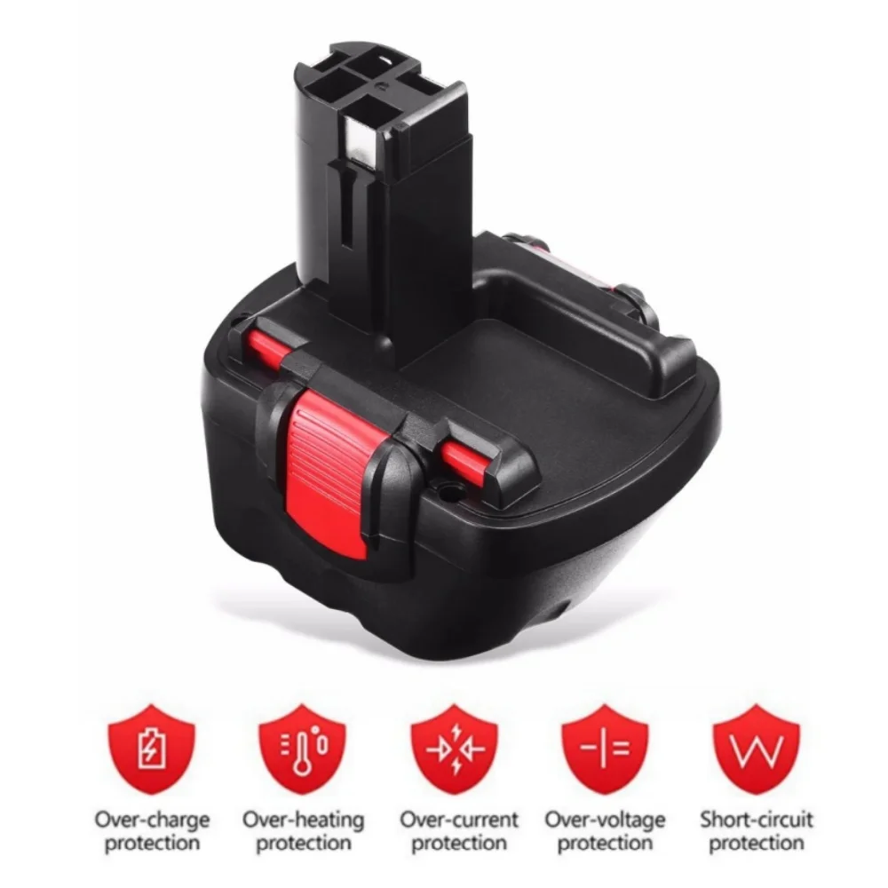 Фото Аккумулятор Bosch 12V 4.8Ah PSR, совместимый с моделями AHS GSB GSR 12 VE-2, BAT043, BAT045, BAT046, BAT049, BAT120 №3