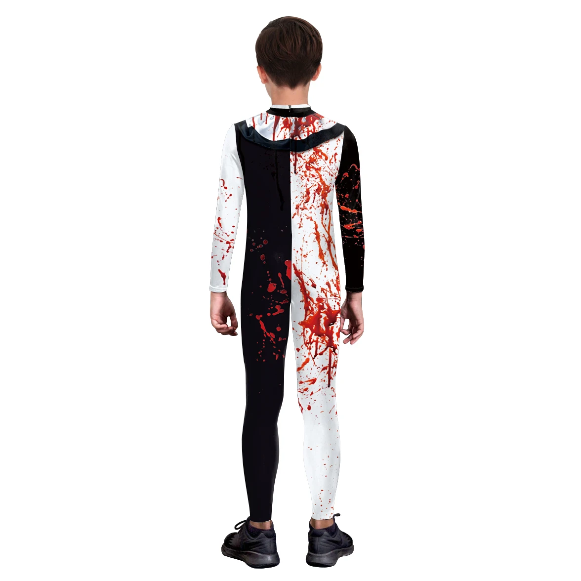 Детский костюм для косплея на Хэллоуин с 3D принтом ужасов крови необычное