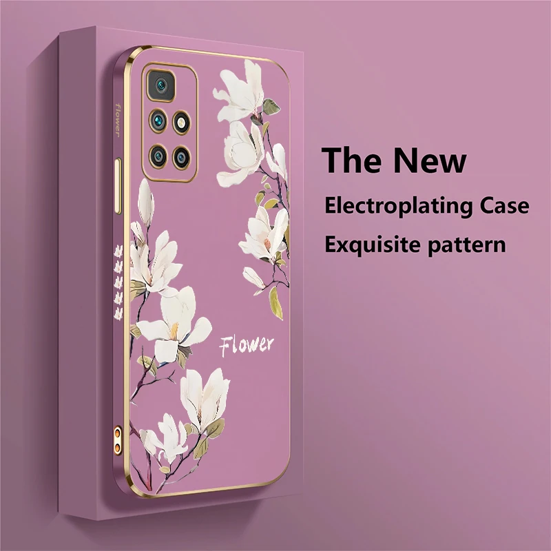 Роскошный чехол с цветами для Xiaomi Redmi S2 A2 Plus A3 A1 противоударный мягкий покрытием A 3