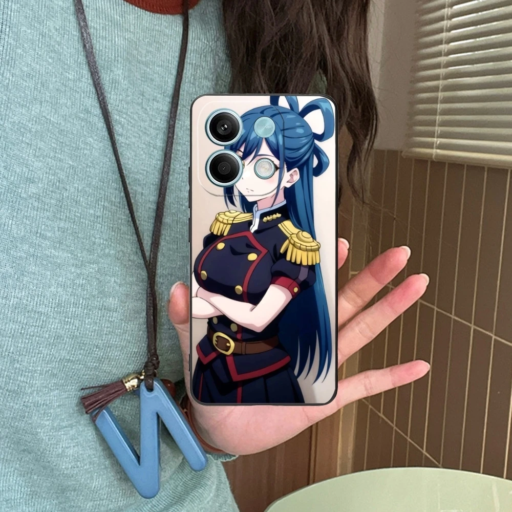 Телефонный чехол с цепочкой солдатиком Himari Azuma для Xiaomi Redmi Note 13 12 11 10 9 8 7 6 S A Pro Lite Plus