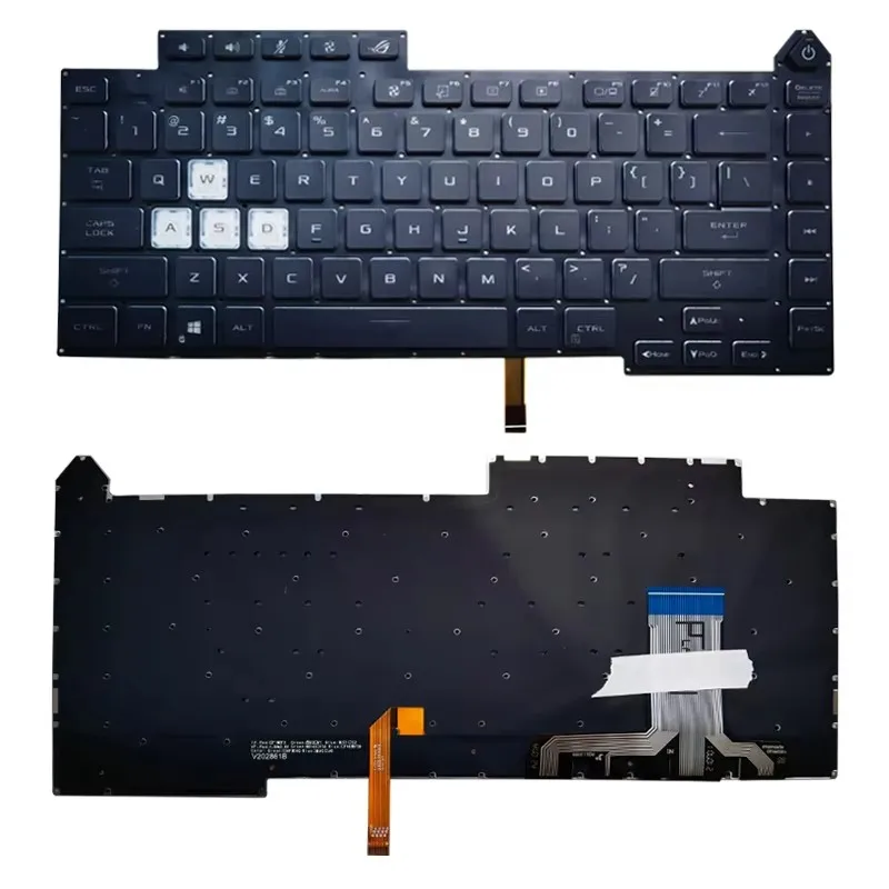 Клавиатура для Asus ROG Strix G15 G513Q G513QY G513QM G533 5R G513RC G513RM G513RW G513QR G513QE G513 с подсветкой