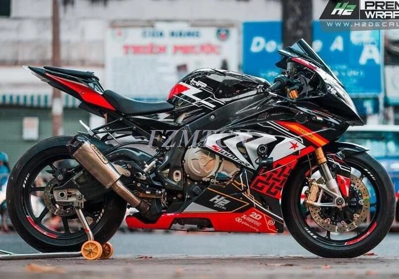 

Новый комплект обтекателей из АБС-пластика для цельного мотоцикла подходит для BMW S1000RR 2015 2016 15 16 HP4 кузов под заказ черный красный