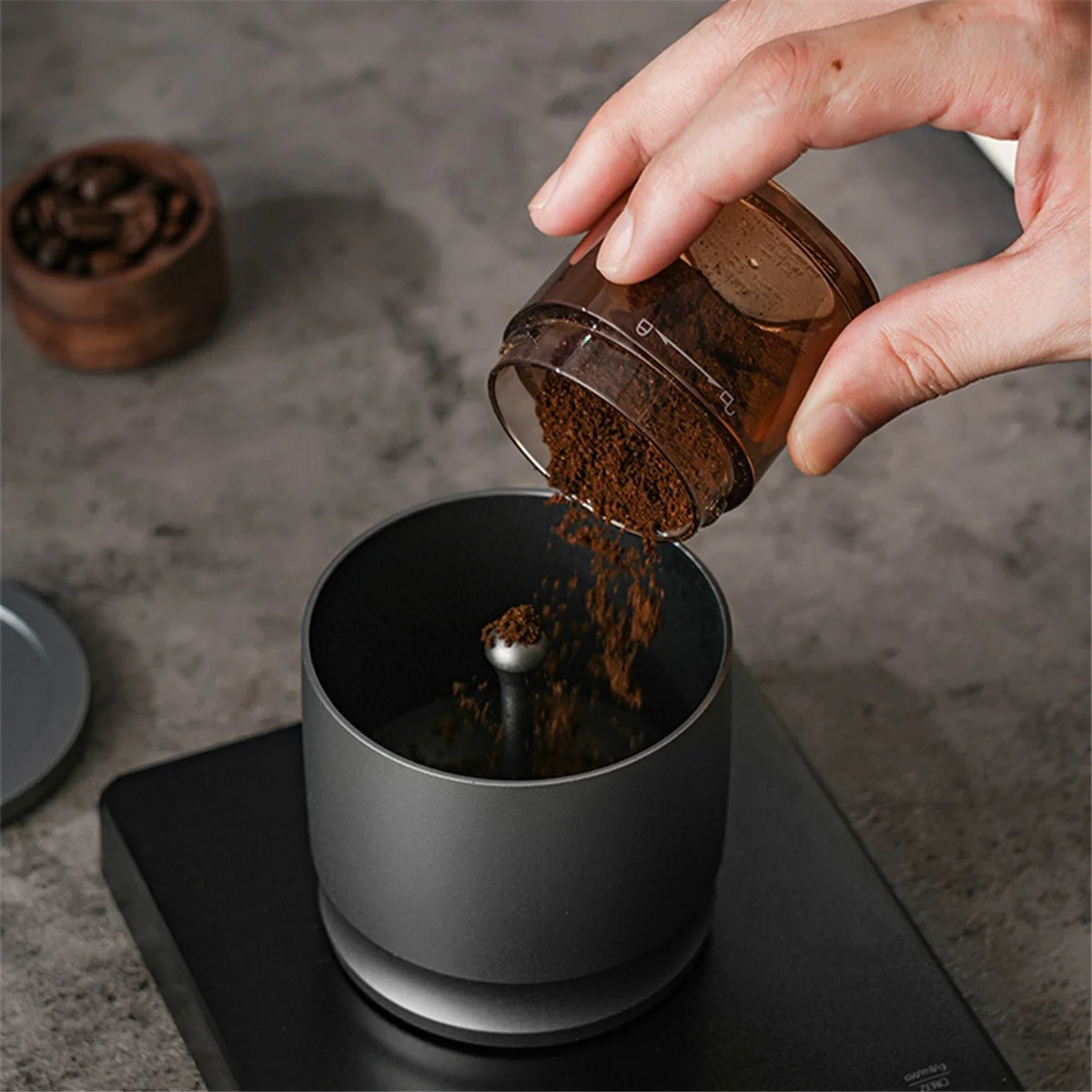 58 мм чашка для дозирования кофе алюминиевый сплав воронка эспрессо чаша