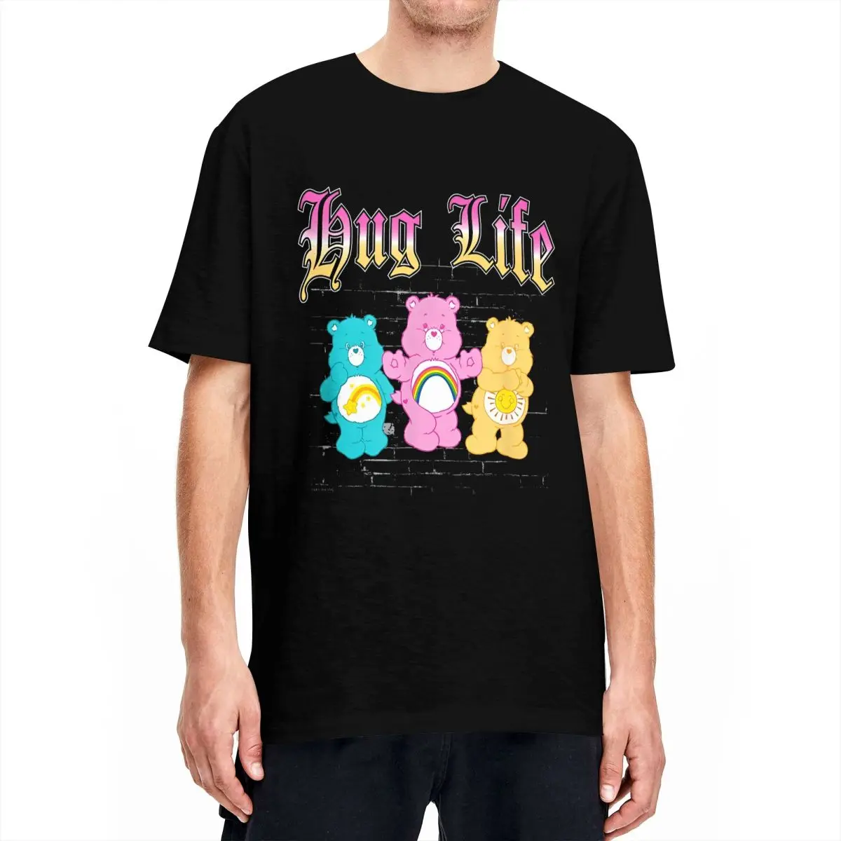 Футболка с коротким рукавом для мужчин и женщин 100% хлопок круглым вырезом