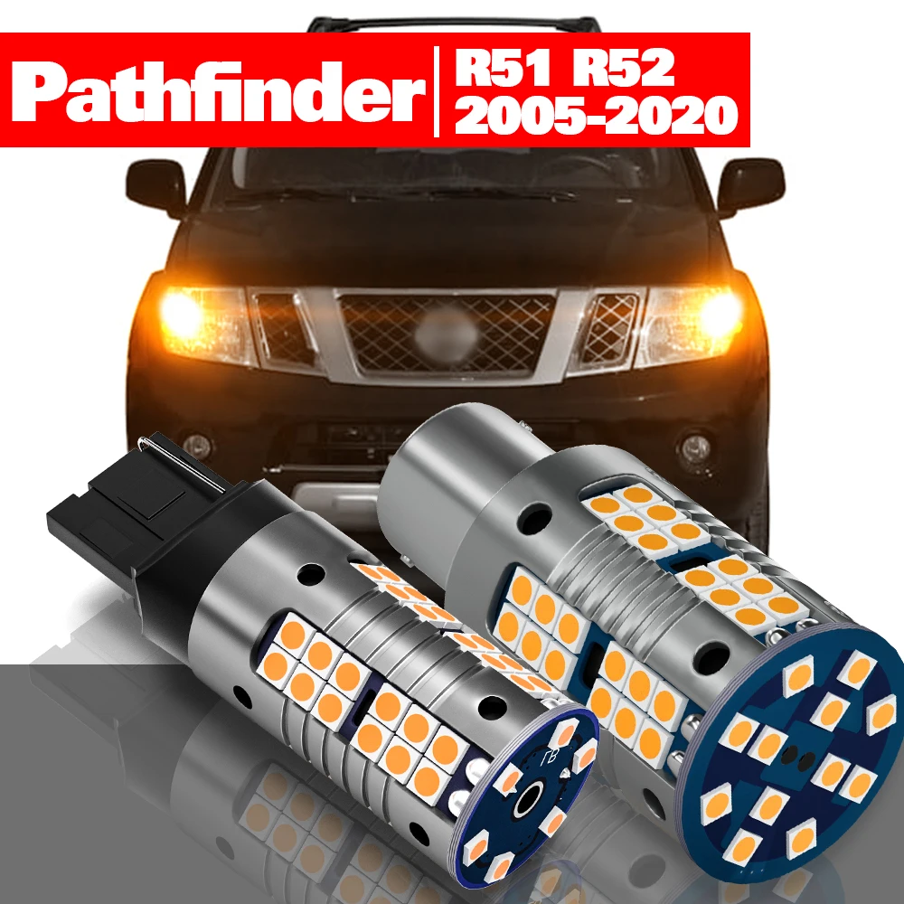 Для Nissan Pathfinder 3 4 R51 R52 2005-2020 аксессуары 2 шт. светодиодный ные указатели поворота 2011