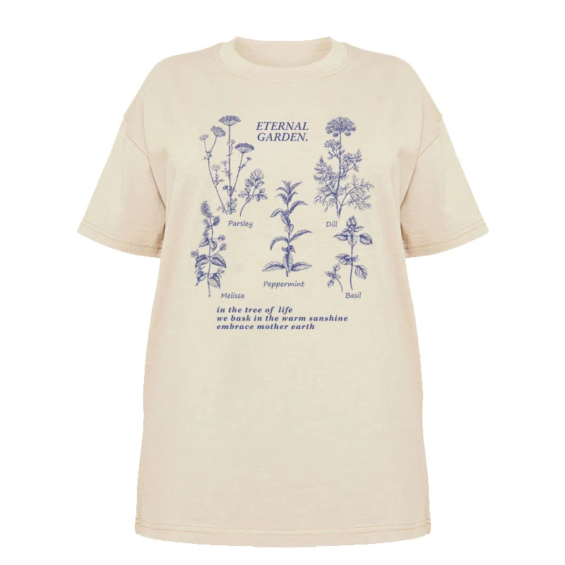 Футболка женская хлопковая свободного покроя винтажный топ в стиле бохо с