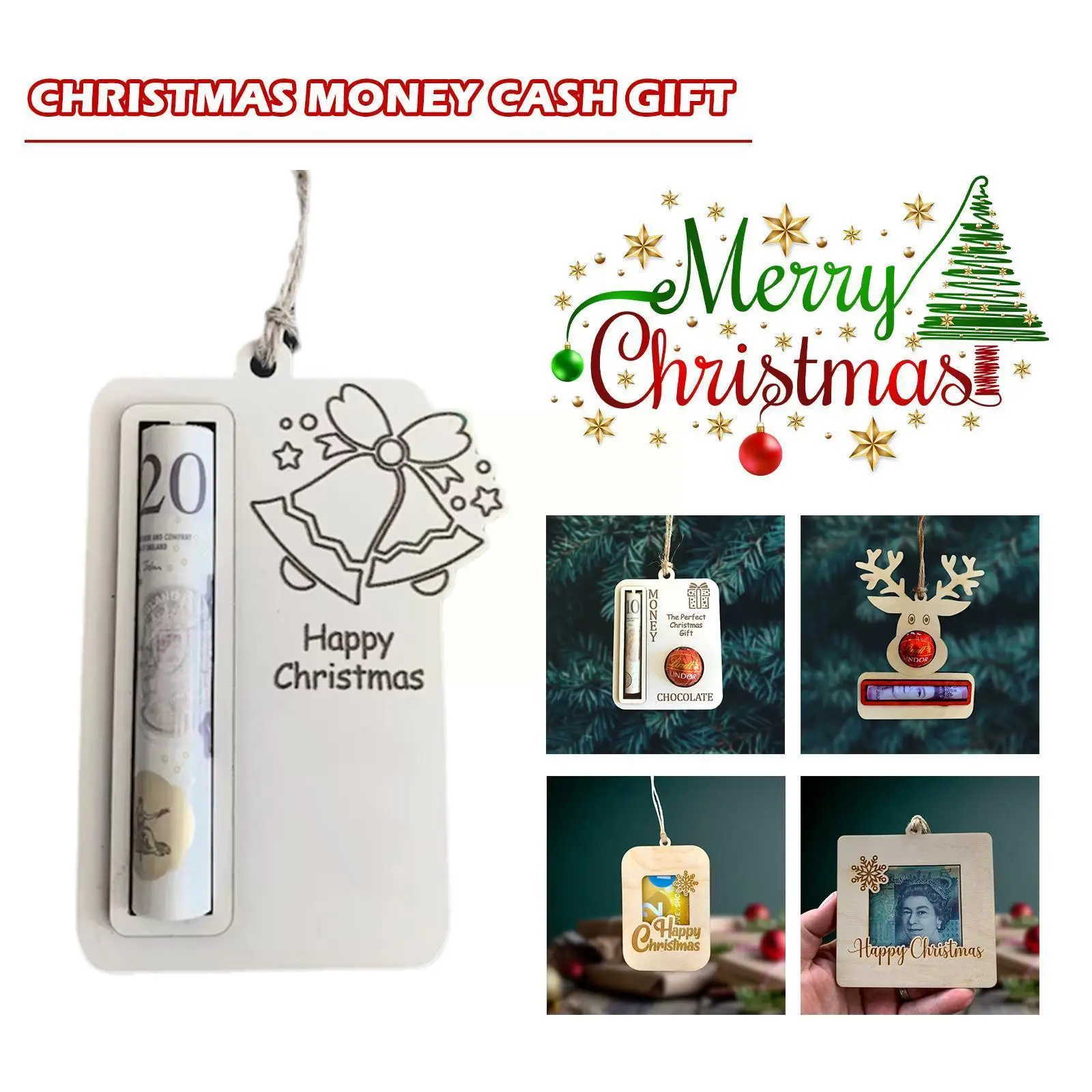 

Christmas Gift Cards Christmas Money Cards For Cash Gift 1pc Christmas Greeting Card Holder Santa Elk Snowman Penguin Money L1l7