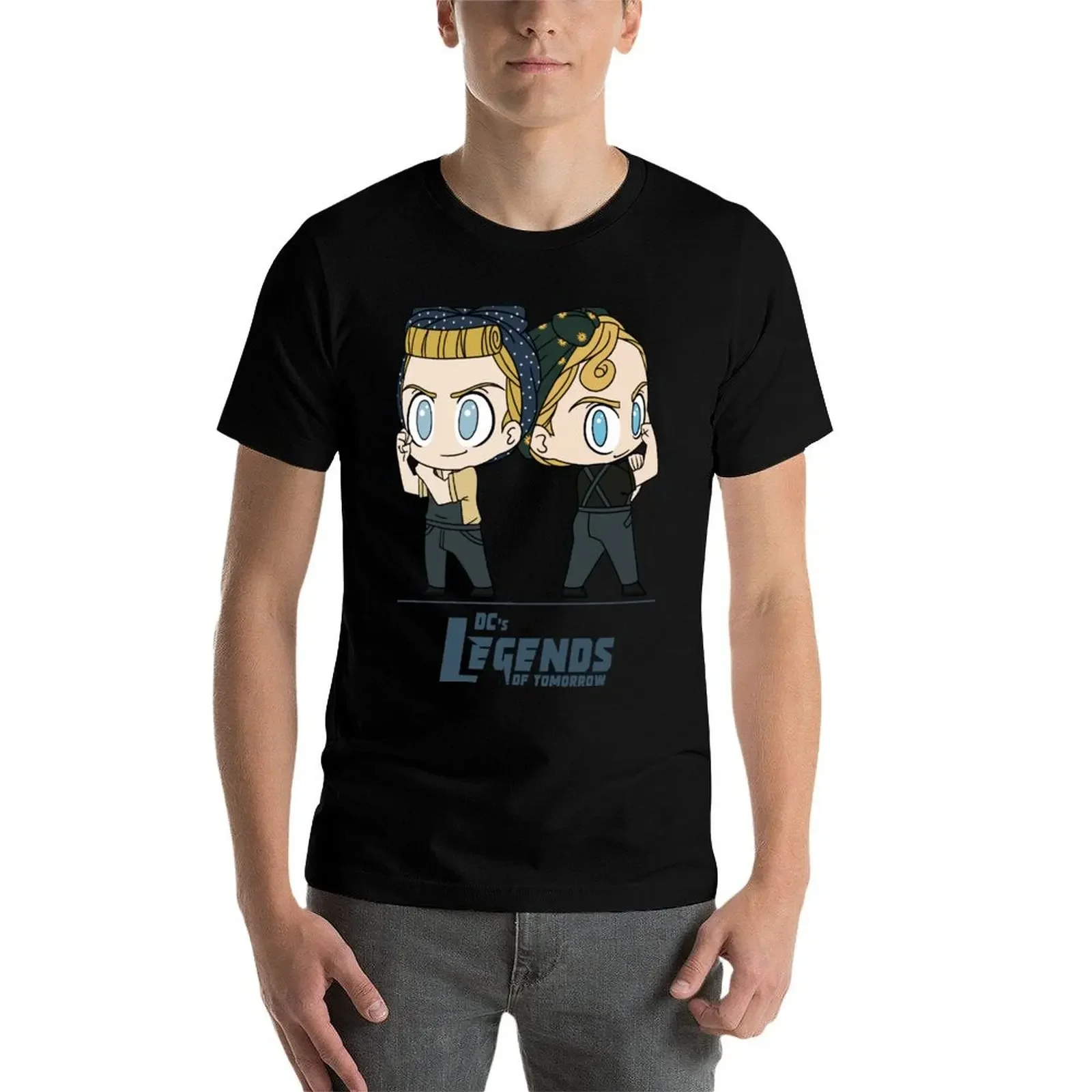 Rosie Legends-футболка Avalance футболка с аниме милая одежда роскошная мужская