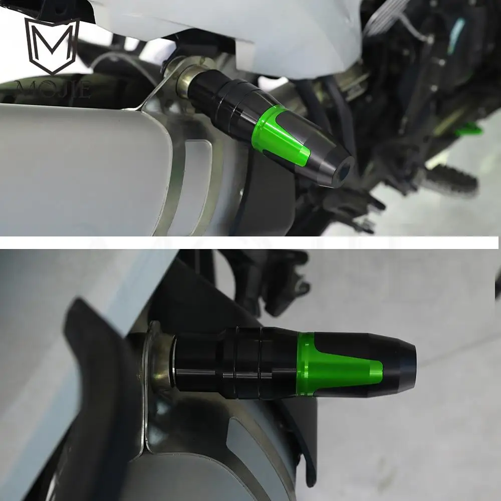 Мотоцикл для KAWASAKI NINJA Z1000 Z 1000 2003-2022 2021 2020 2019 2018 выхлопные слайдеры, аварийные прокладки, защита от падения (art.: 3920bf3cd7878) - 3920bf3cd7878