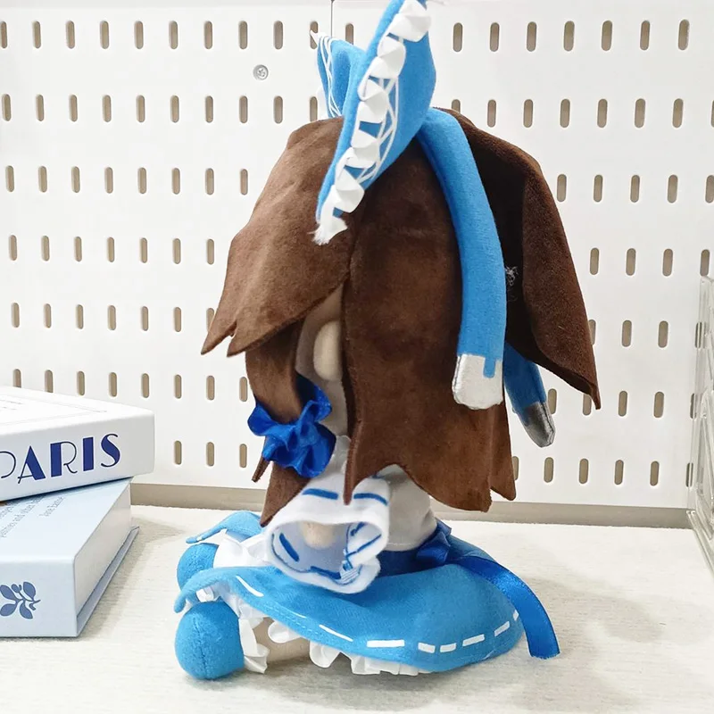 Фото Плюшевая игрушка Fumo Hakurei Reimu (20 см), синяя, по мотивам Touhou Project, мягкая кукла, подарки для фанатов игр (Суми, Крино, Изаяо, Сакуя, Мариса, Крино, Коиши) №2