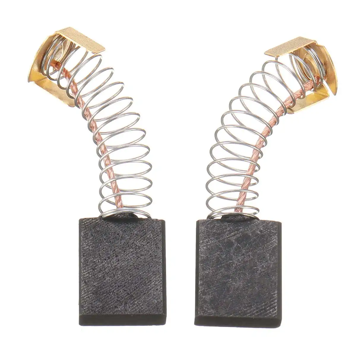 Графитовая дробилка Titan TTB280DRH, сменная углеродная щетка, ручной инструмент, набор из 2 щеток