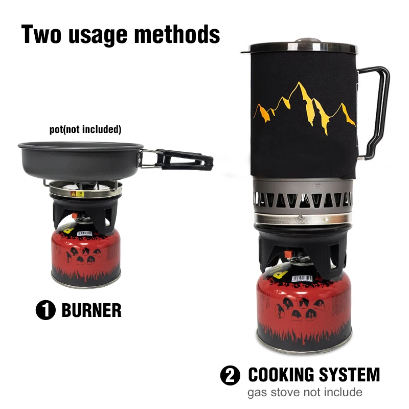 Портативная Пропановая Уличная Печь Для Экстренного Использования В Кемпинге —