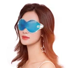 Гелевая маска для глаз для снятия усталости, удаления черных мешков под глазами, охлаждающая маска для сна со льдом, маска для сна с гелевым массажем глаз