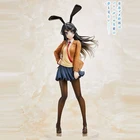 24 см раскаль не мечтает кролика девушки Senpai аобута сакуражима майи Униформа кролика вера. Фигурка куклы игрушки