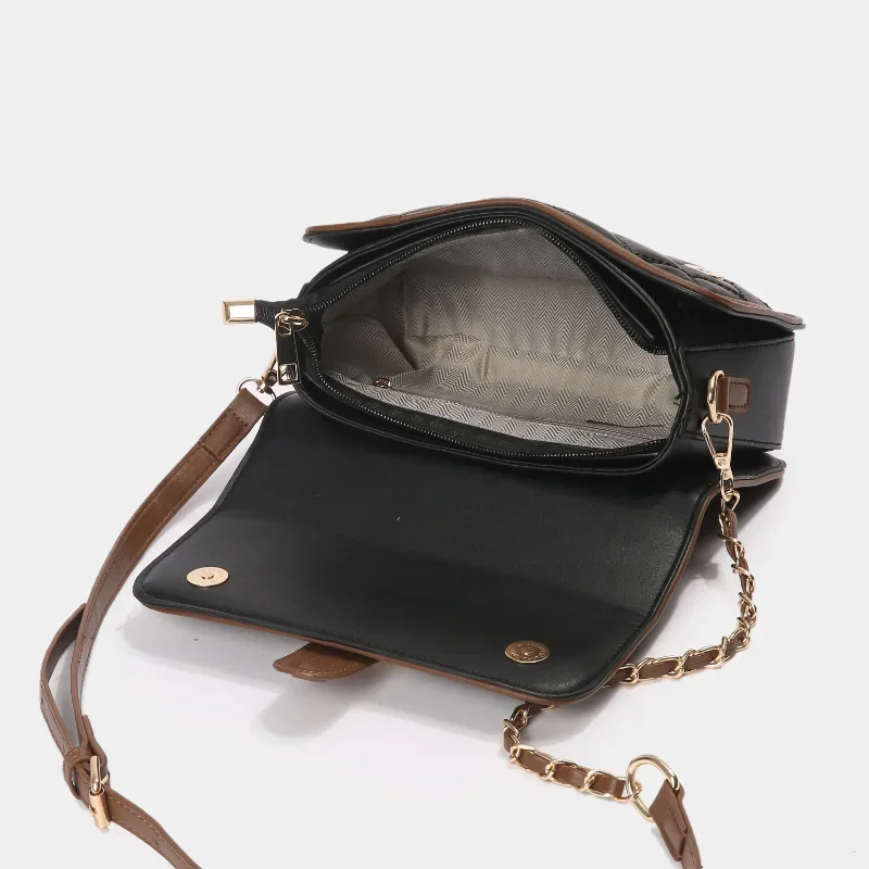 Модная сумка-мессенджер Moda 2024 женская маленькая портативная сумка через плечо с