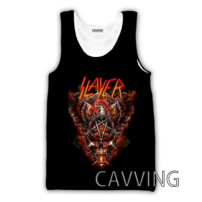 Майка с 3D принтом SLAYER ROCK |