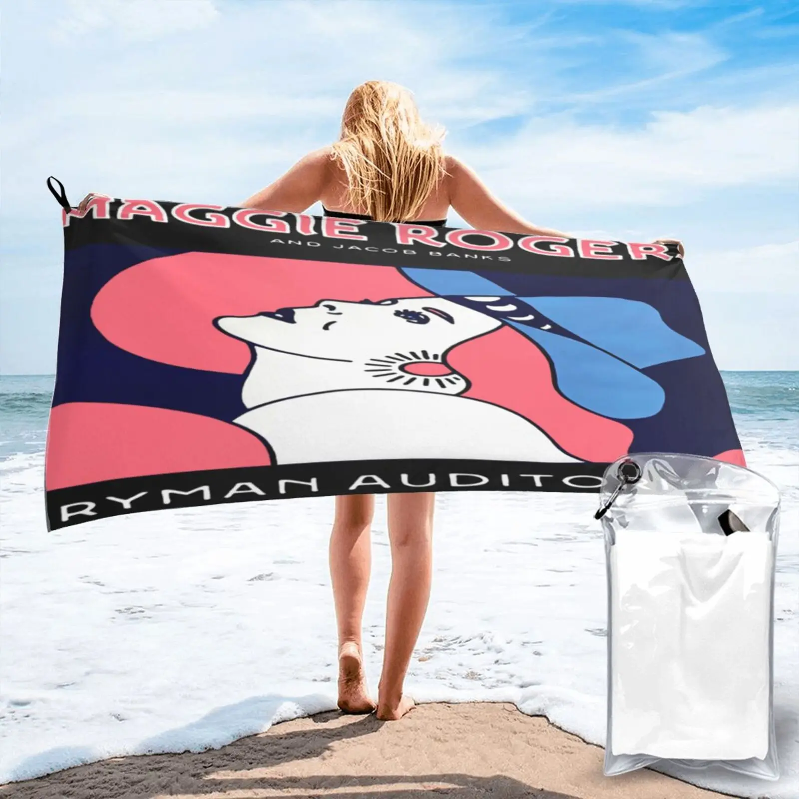 

Мэгги Роджерс Нэшвилл Tn 15 октября пляжное полотенце банное и быстрое полотенце пляжный коврик Большое пляжное полотенце спа