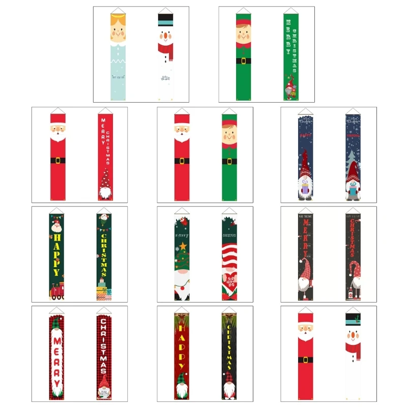 

Рождественские украшения для дверей, Рождественский Декор для дома, подвесное Рождественское украшение, Рождественский подарок на Новый год