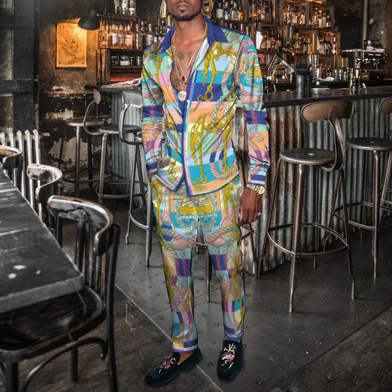 Модная и Повседневная Новая приталенная Весенняя Мужская рубашка с длинным