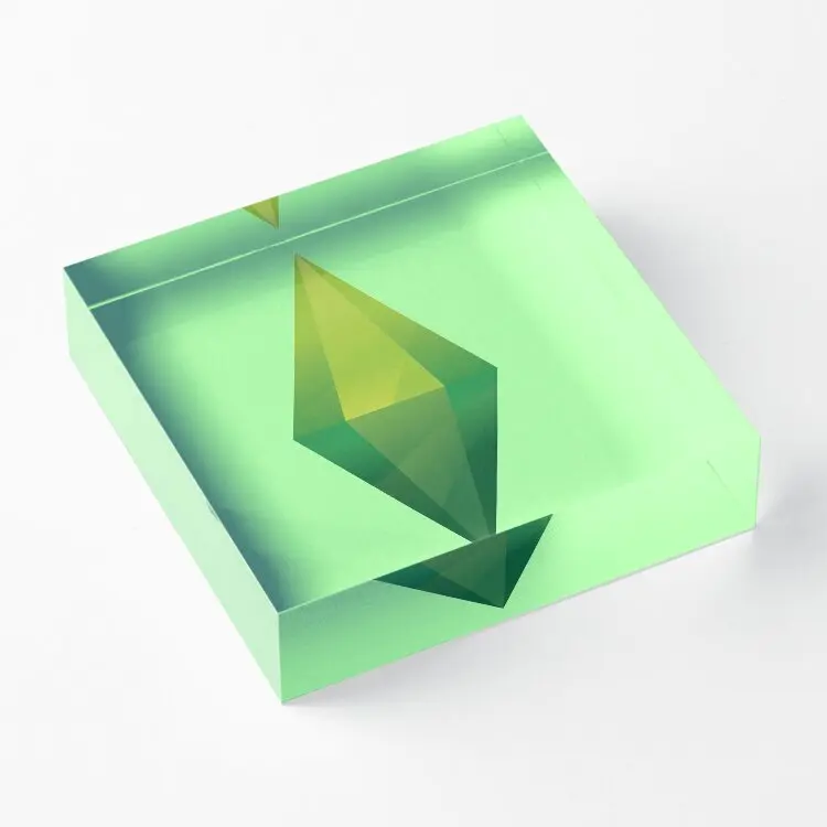 Sims Плюм Боб акриловый блок обработка фотографий модный блокнот Свадебная