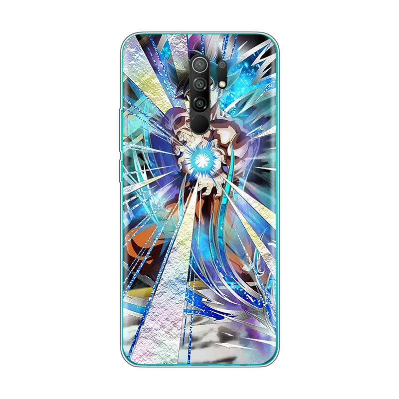 Прозрачный силиконовый чехол Dragonball Z Saiyan для Redmi Note 11 11T 10T 10 10S 9 9S 9T 8T 8 7 5 Pro Max