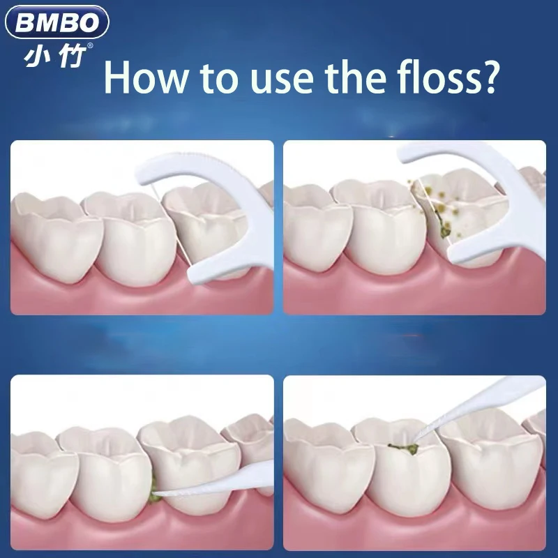 Стоматологическая нить портативная отдельная упаковка стоматологическая