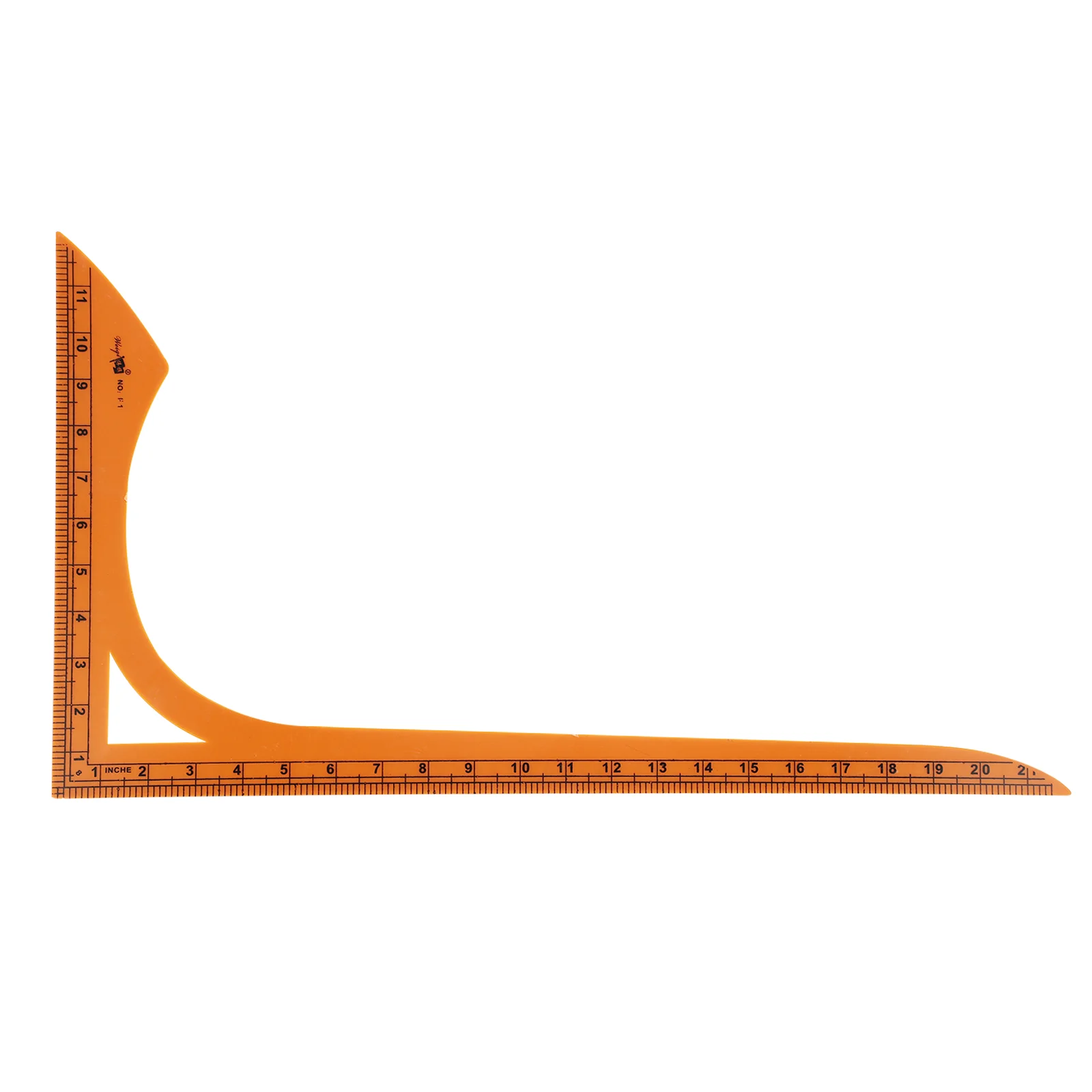 

L-Shape Sewing Ruler for Clothes Making with Clear Scale and Smooth Surface Suitable for Professional or Personal Use