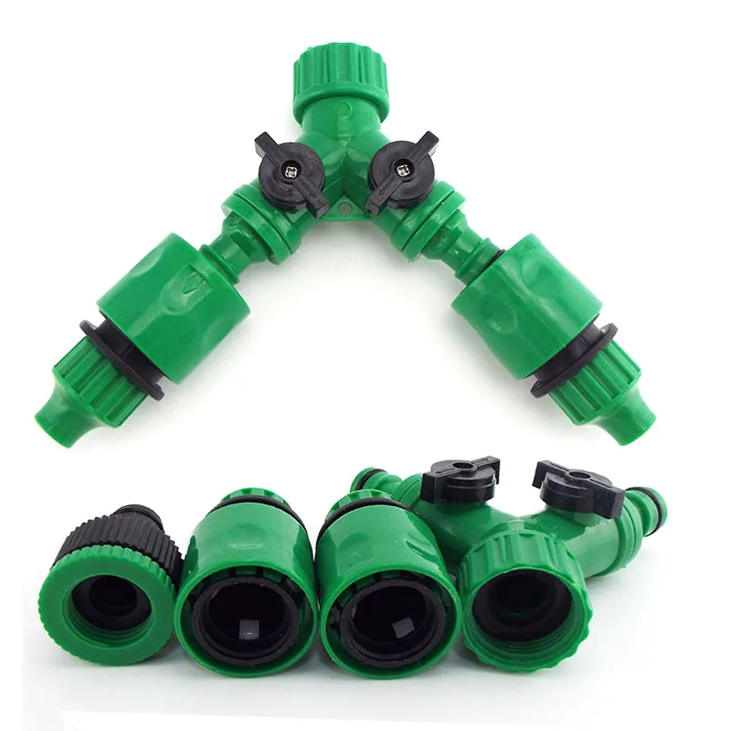 

Garden Water Tap Quick Connector 4/7mm 8/11mm Thread Nipple Joint Splitter Drip Irrigation Hose Adapter for Watering Tool