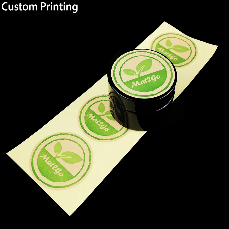 100/500 шт. экологически чистые этикетки для бутылок 50x50 мм |