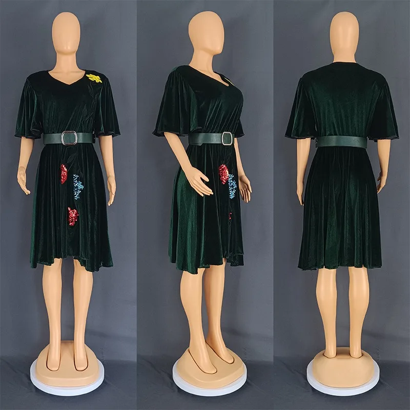 Рисунок 4 - Бархатные африканские платья для женщин