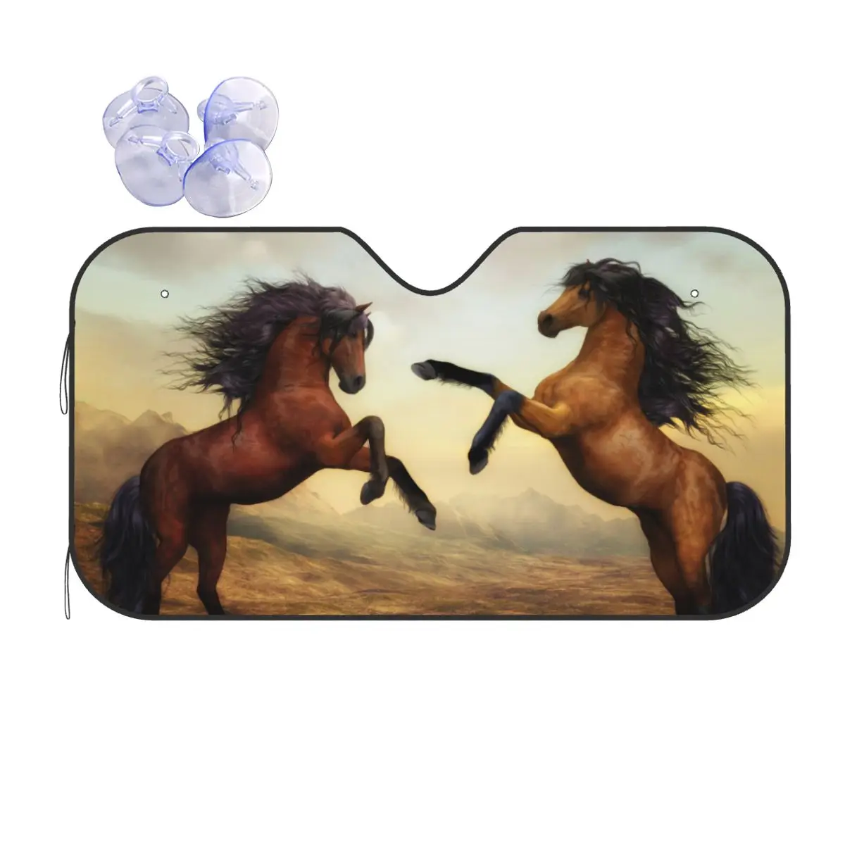 

Солнцезащитный козырек для автомобиля, 76x140 см