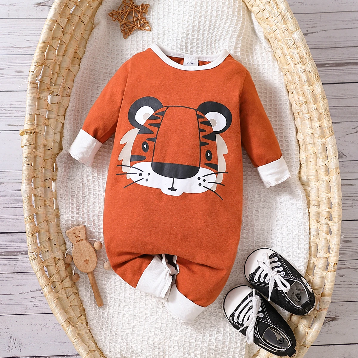 

Детский комбинезон из полиэстера, с длинным рукавом