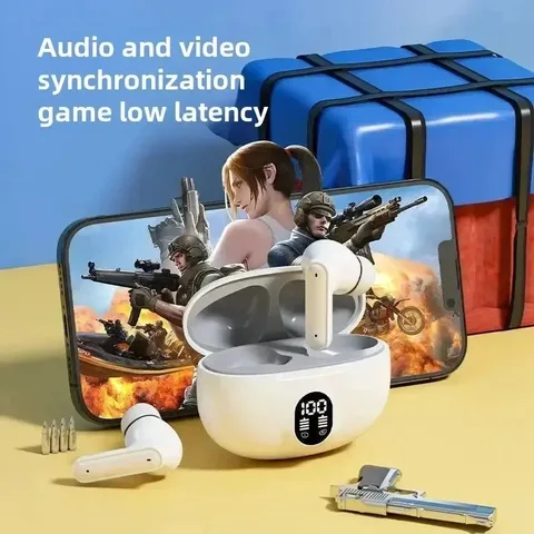 TWS 895b Беспроводные Bluetooth-наушники Музыкальные спортивные наушники Светодиодный дисплей Гарнитура с микрофоном