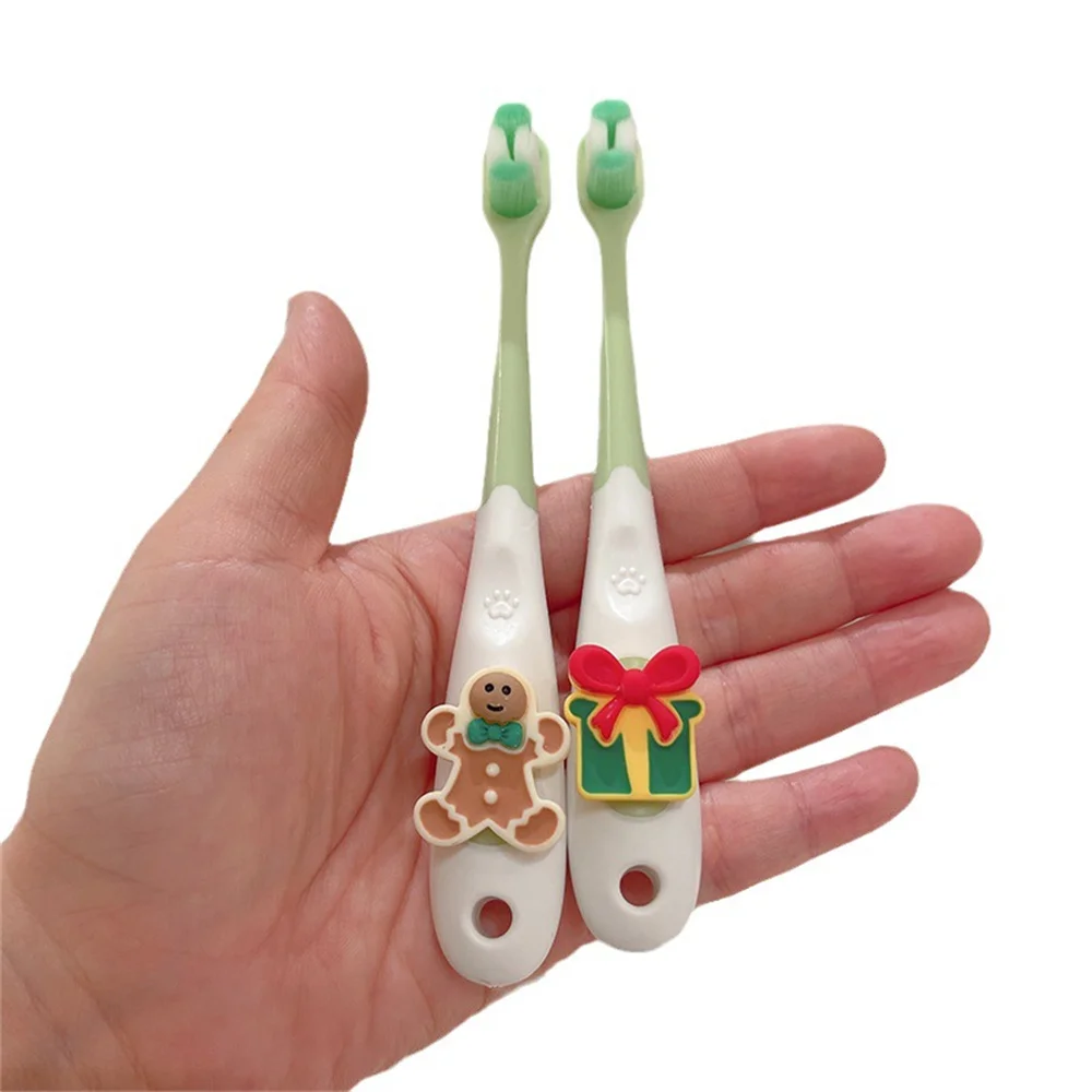 Зубная щетка для детей ультратонкая мягкая шерсть не занимает места массаж десен