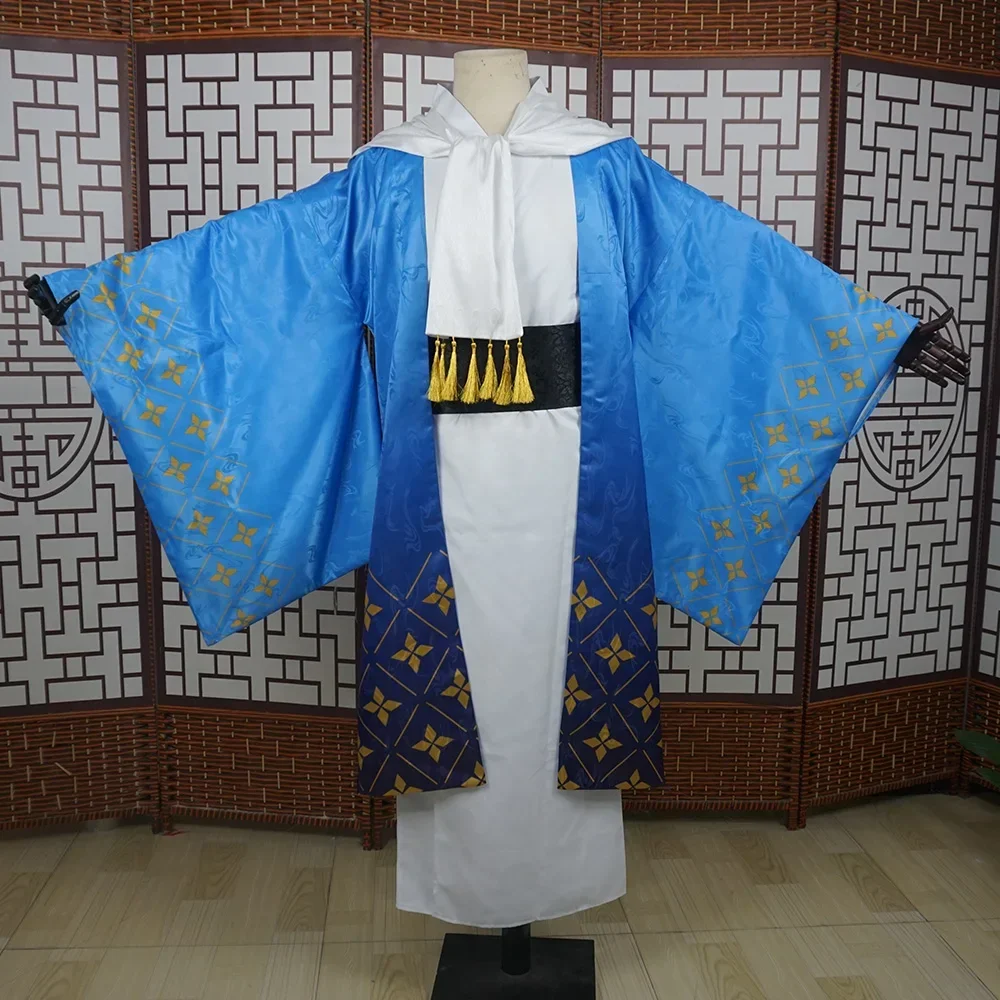 VTuber NIJISANJI Luxiem новогоднее кимоно Shu Yamino Ike Eveland Vox Akuma Mysta Rias Luca Kaneshiro Косплей Костюм