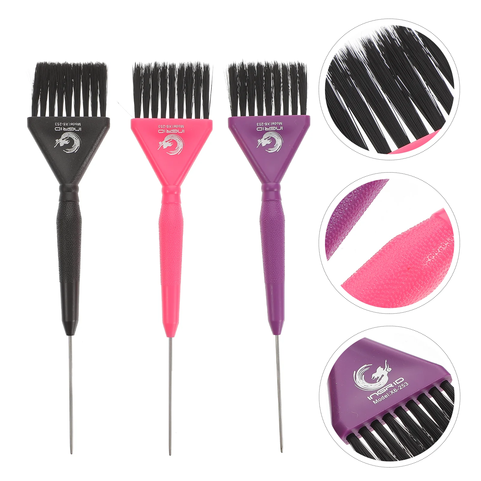 

3 шт., кисти для окрашивания волос