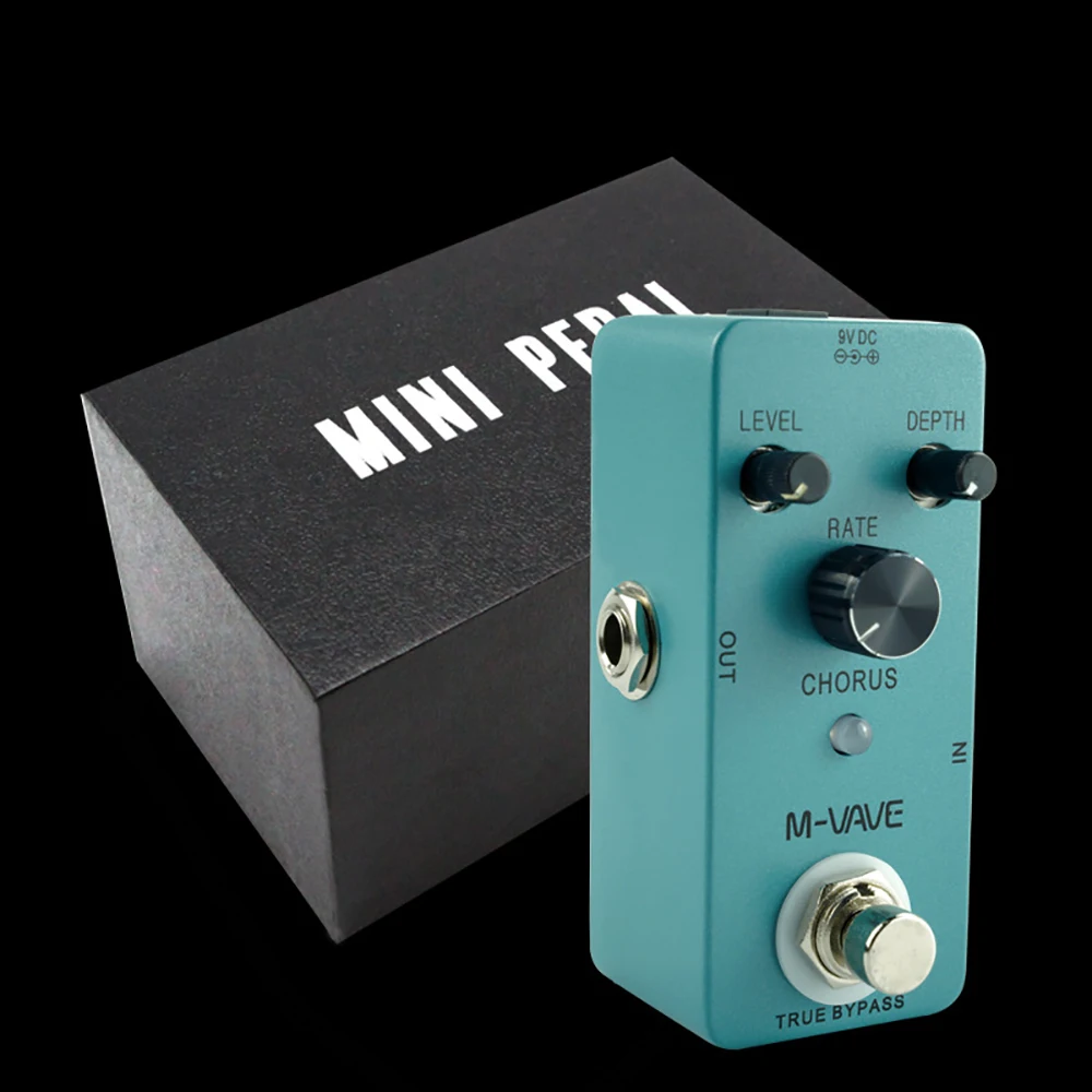Педаль M-VAVE CHORUS цифровая педаль эффектов для гитары аналоговая классическая