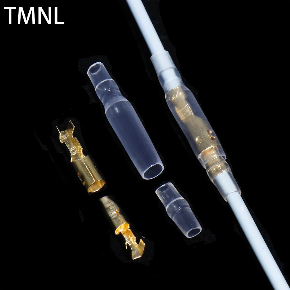 

4.0mm Diameter Bullet Terminals Connector Car Cold Cable Wire Brass Electrical Sleeves plug sheath Crimp Female Male Insulating