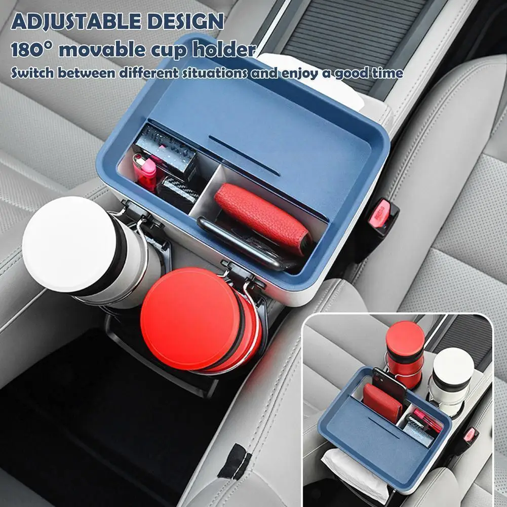 

Автомобильный органайзер для салфеток, внутренний подлокотник автомобиля, креативный многофункциональный ящик для хранения, чехол для моб...
