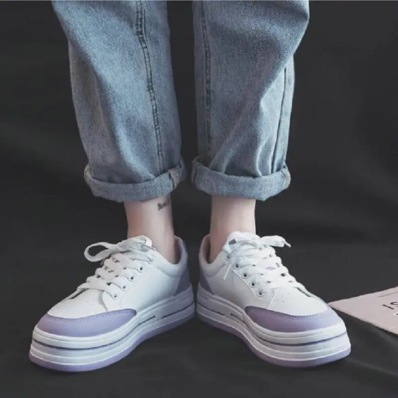 Women's Small white shoes new thick-soled casual shoes womens trifle sports shoes zapatos de mujer shoes for women sneakers