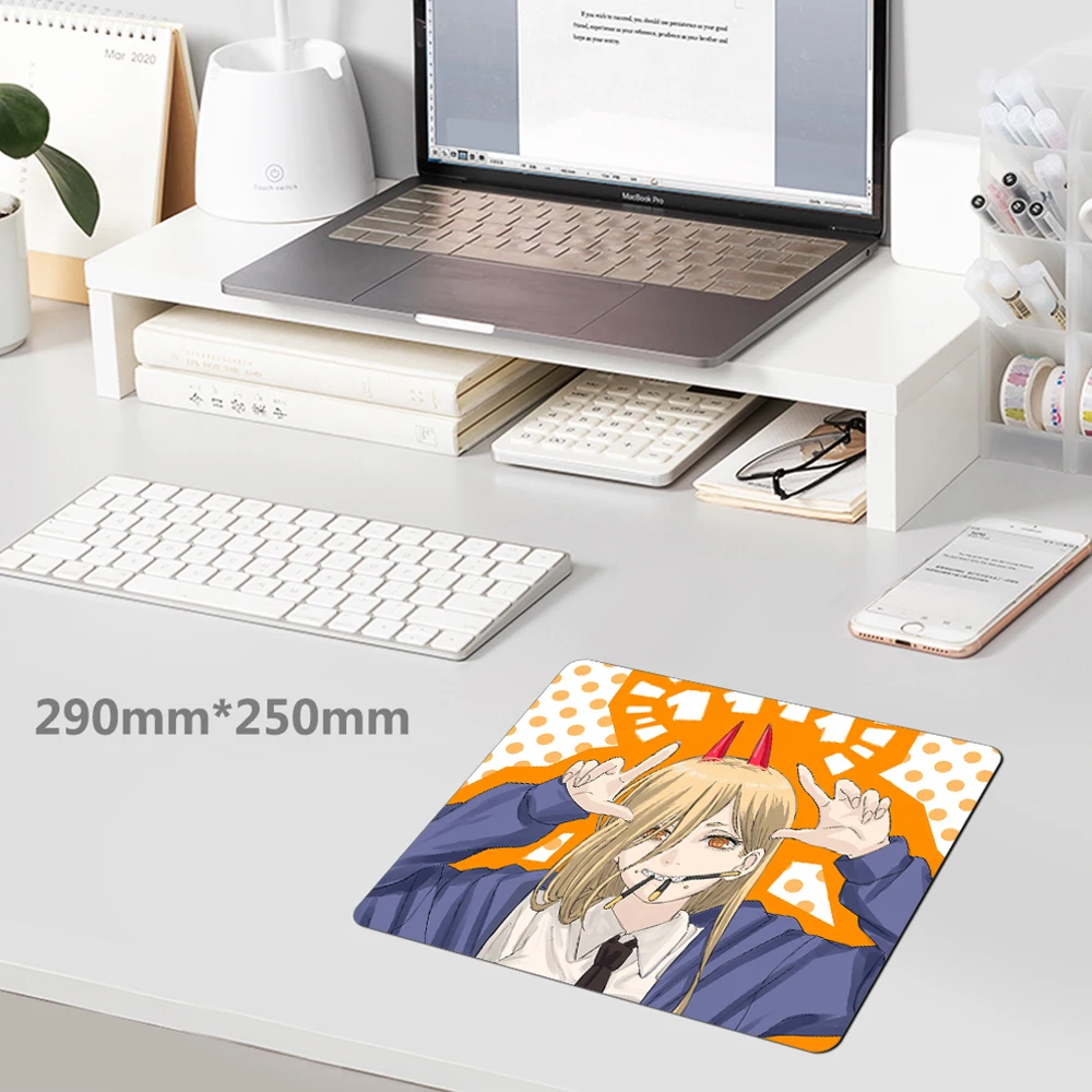 Маленький коврик для мыши Riccu с изображением аниме бензопилы для мужчин и женщин, игровые аксессуары, Настольный коврик для мыши Makima, игровой коврик для мыши Kaeyboard, Настольный коврик для LOL