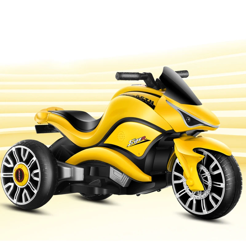 Детский Электрический мотоцикл перезаряжаемый детский с дистанционным