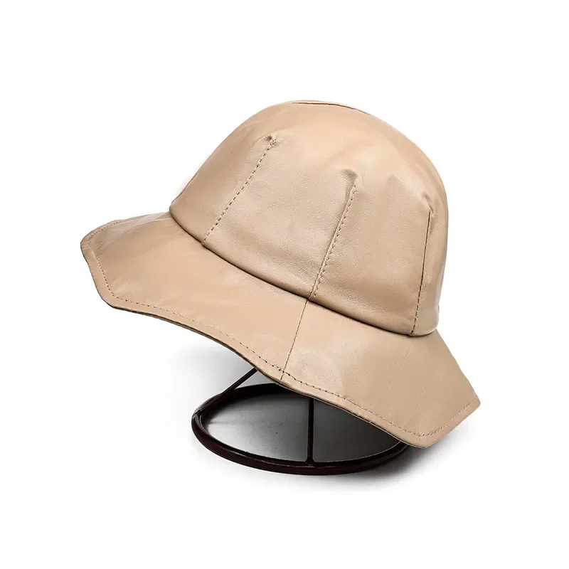 Pudi женская кепка из натуральной кожи новинка 2021 брендовая солнцезащитная