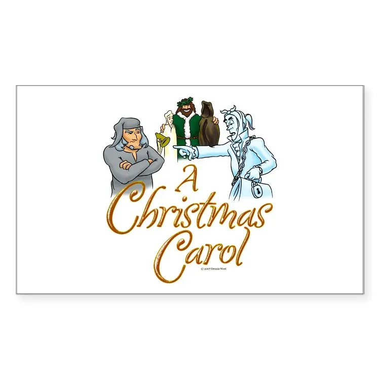 

Овальная наклейка для ноутбука с рождественской тематикой, украшение для автомобиля, милый мультяшный модный чемодан для общественных мес...