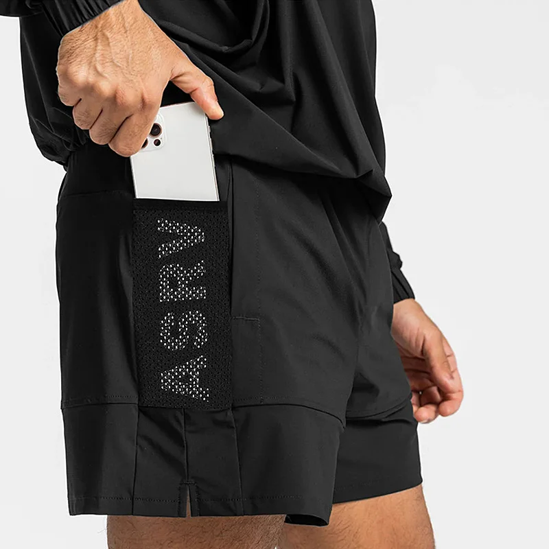 

Summer Gym Men's Quick Dry Light Weight Casual Sports Shorts Hot Shorts Running Jogger Fitness Stretch Fabrics Shorts Male