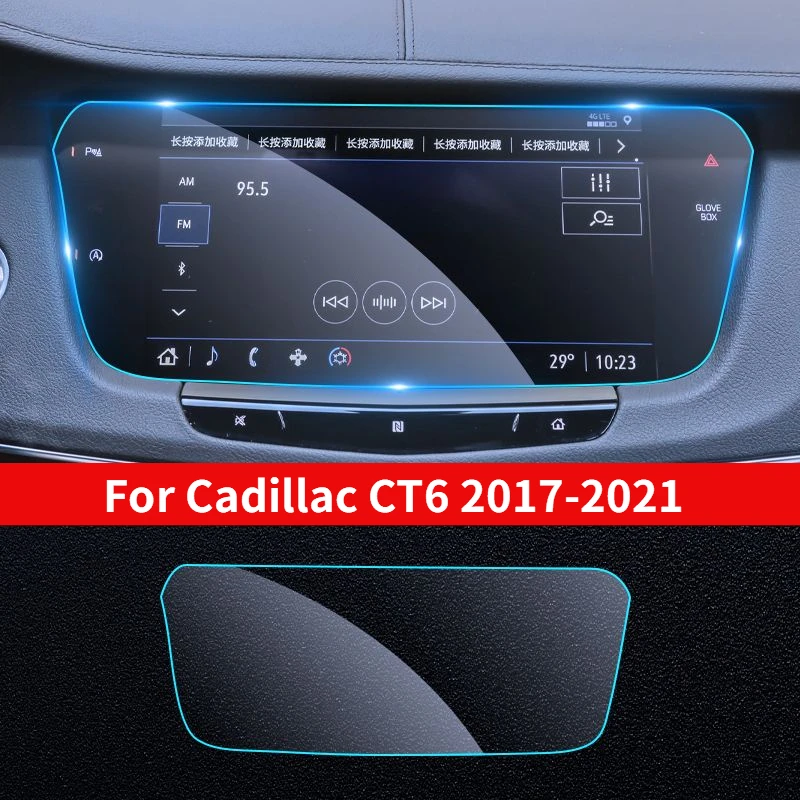 Автомобильная навигационная пленка, ЖК-экран для Cadillac XT5 XT6 XT4 CT4 CT5 CT6 17-20, аксессуары для интерьера