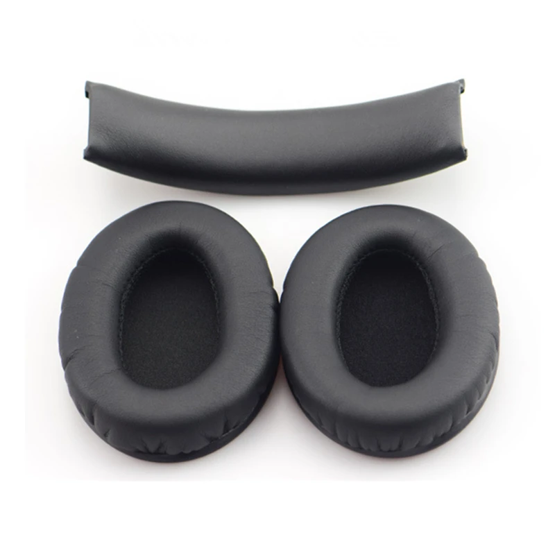 

Headset Replacement Ear Pads Headband Cushions Earpads Sponge Covers for Beats Dr. Dre Studio 1.0 Headphone