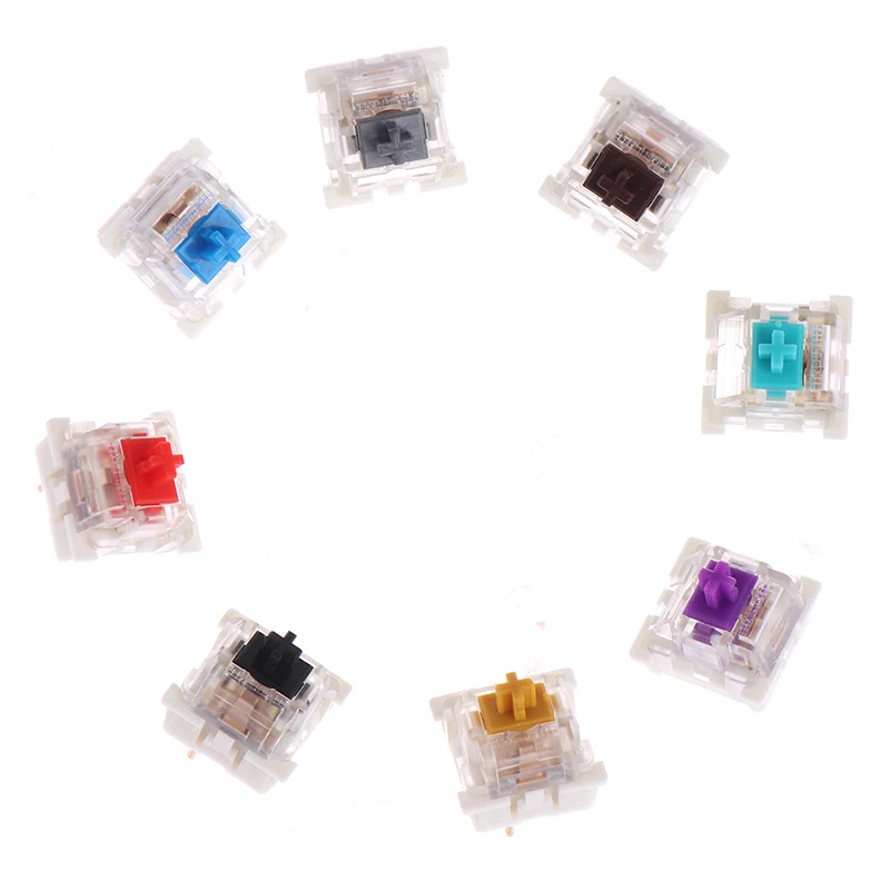 10Pcs/lot Outemu Mx Switches 3 Pin Mechanical Keyboard Black Blue Brown |